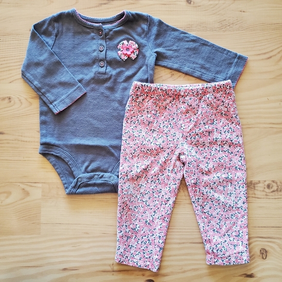 Carter's Other - Carter's Baby Girl Onesie/Pant Set